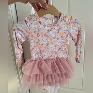 Posh peanut swan dress